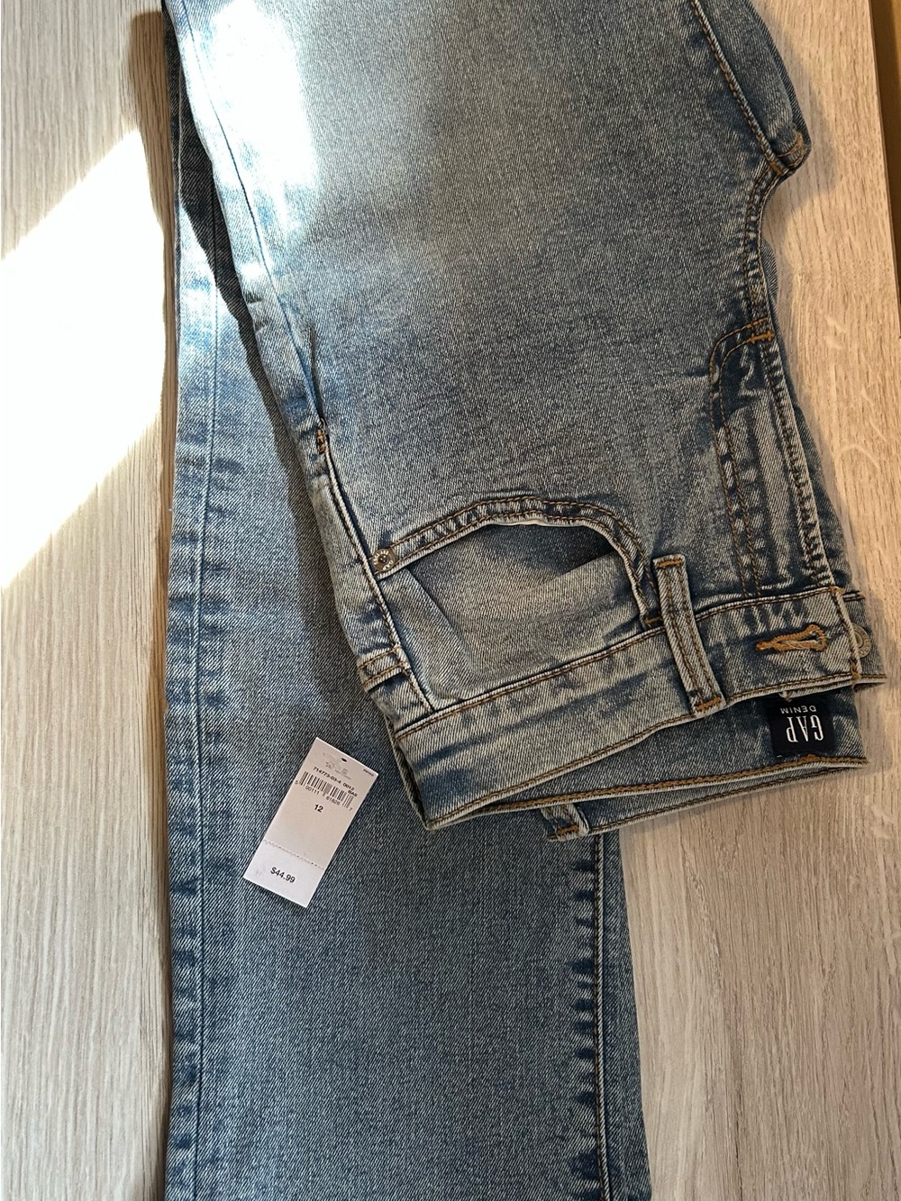 GAP kids Medium Wash Straight Leg Jeans